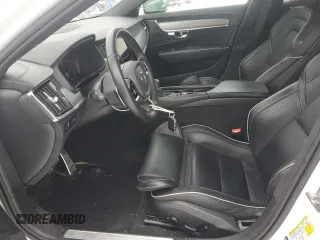 2020 Volvo S90 R-Design with VIN LVYA22MT2LP173215, listed as a Copart auction lot 46662405 with 54,491 mi miles and Salvage Title. Bid and sale history available at carsss.com. Image 7.