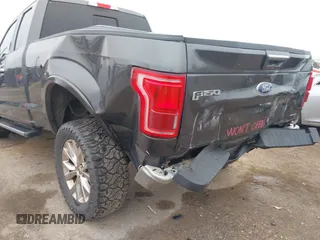 2015 Ford F-150 XLT with VIN 1FTFX1EF1FFB62489, listed as a IAAI auction lot 41503088 with 133,658 mi miles. Bid and sale history available at carsss.com. Image 6.