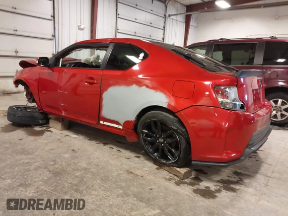2016 Scion tC with VIN JTKJF5C71GJ025933, listed as a IAAI auction lot 41829097 with 89,728 mi miles. Bid and sale history available at carsss.com. Image 3.