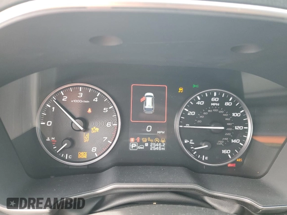 2025 Subaru Outback Limited z VIN 4S4BTANC2S3145420, wystawiony jako Copart lot #44295335 z przebiegiem 2 546 mil mil oraz Szkoda całkowita • Salvage title. Historia ofert i sprzedaży dostępna na DreamBid. Obrazek 9.