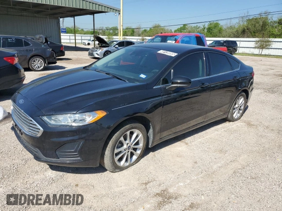 2020 Ford Fusion SE with VIN 3FA6P0HD1LR169399, listed as a Copart auction lot 49139995 with 77,880 mi miles and Clean Title. Bid and sale history available at carsss.com. Image 1.
