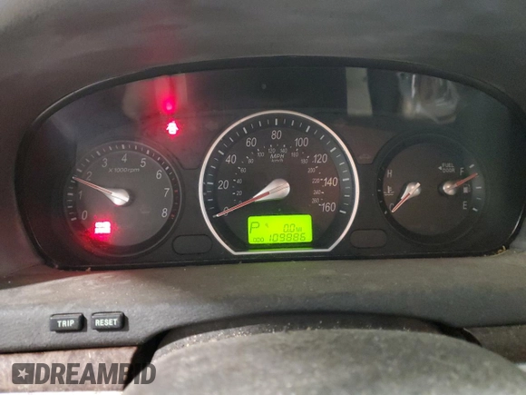 2006 Hyundai Sonata GLS with VIN 5NPEU46F76H090837, listed as a Copart auction lot 44444215 with 109,886 mi miles and Non Repairable. Bid and sale history available at DreamBid. Image 9.