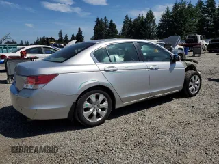 2009 Honda Accord EX with VIN 1HGCP26799A092047, listed as a Copart auction lot 59555835 with 138,515 mi miles and Salvage title. Bid and sale history available at DreamBid. Image 3.