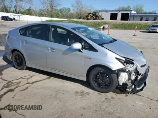 2013 Toyota Prius One with VIN JTDKN3DU9D1710751, listed as a Copart auction lot 53832585 with 166,603 mi miles and Salvage Title. Bid and sale history available at DreamBid. Image 4.