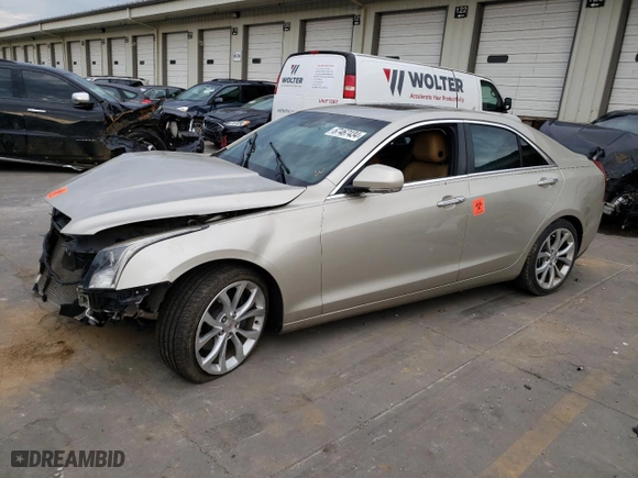 2014 Cadillac ATS Performance with VIN 1G6AC5S36E0105717, listed as a Copart auction lot 67467434 with 55,476 mi miles and Non Repairable. Bid and sale history available at carsss.com. Image 1.