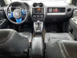 2016 Jeep Compass High Altitude Edition with VIN 1C4NJDEB1GD803665, listed as a Copart auction lot 50702205 with 130,070 mi miles and Salvage Title. Bid and sale history available at carsss.com. Image 8.