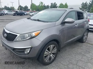 2014 Kia Sportage EX with VIN KNDPC3AC9E7571730, listed as a IAAI auction lot 42164657 with 77,045 mi miles and . Bid and sale history available at DreamBid. Image 2.