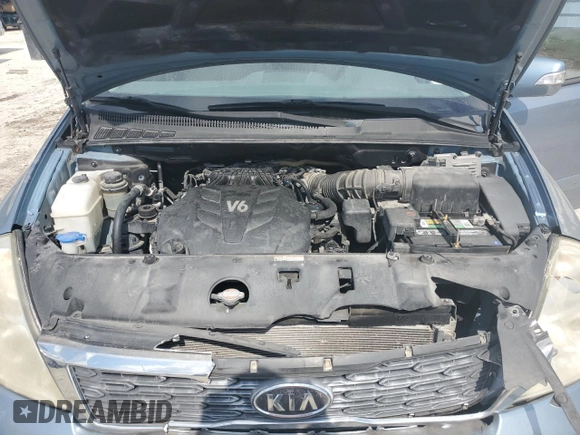 2012 Kia Sedona LX with VIN KNDMG4C72C6498832, listed as a Copart auction lot 78017424 with 167,289 mi miles and Salvage Title. Bid and sale history available at carsss.com. Image 12.