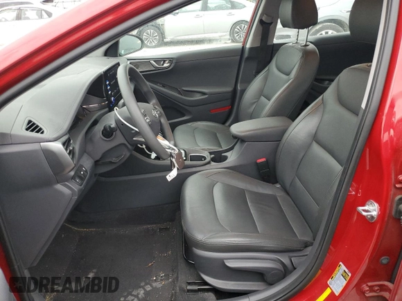 2022 Hyundai Ioniq Blue with VIN KMHC65LC0NU279881, listed as a Copart auction lot 51568455 with 34,248 mi miles and Salvage Title. Bid and sale history available at DreamBid. Image 7.