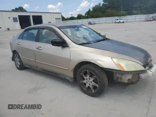 2003 Honda Accord LX with VIN 1HGCM56313A031516, listed as a Copart auction lot 60089155 with 300,380 mi miles and Salvage title. Bid and sale history available at DreamBid. Image 4.