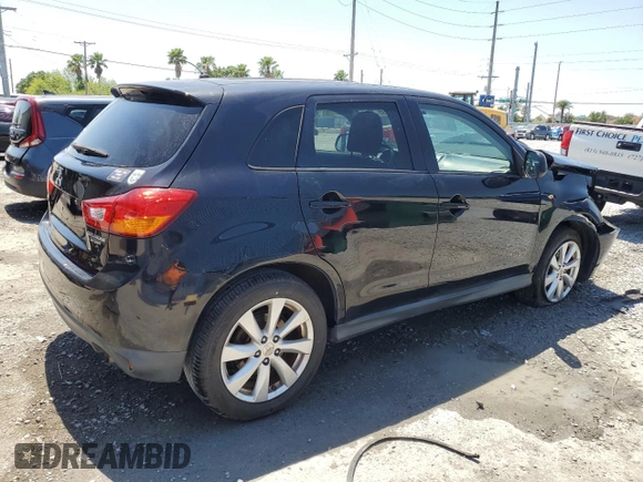 2014 Mitsubishi Outlander Sport ES with VIN 4A4AP3AU7EE016699, listed as a Copart auction lot 52827495 with 121,174 mi miles and Salvage Title. Bid and sale history available at carsss.com. Image 3.