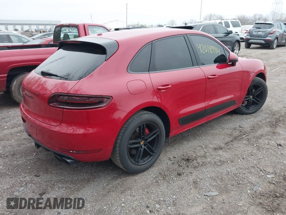 2017 Porsche Macan GTS with VIN WP1AG2A55HLB51155, listed as a IAAI auction lot 42018984 with 128,079 mi miles and . Bid and sale history available at DreamBid. Image 4.