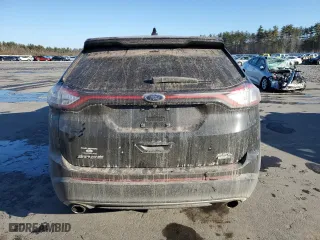 2015 Ford Edge SEL with VIN 2FMTK4J98FBC05001, listed as a Copart auction lot 88491025 with 98,166 mi miles and Salvage Title. Bid and sale history available at carsss.com. Image 6.