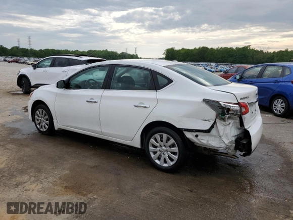2015 Nissan Sentra S with VIN 3N1AB7AP1FY301302, listed as a Copart auction lot 53671685 with 71,041 mi miles and Salvage Title. Bid and sale history available at carsss.com. Image 2.