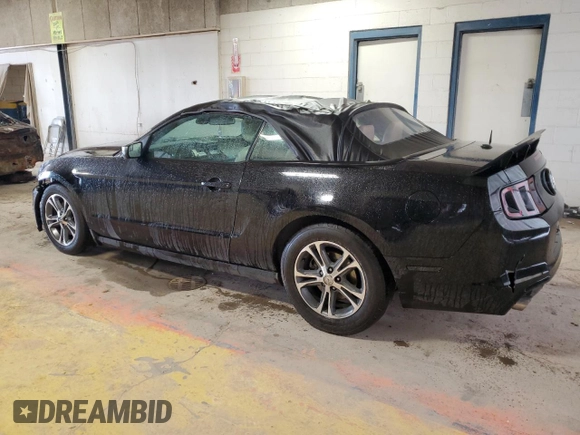 2014 Ford Mustang V6 with VIN 1ZVBP8EM7E5262247, listed as a Copart auction lot 47627165 with 138,341 mi miles and Clean Title. Bid and sale history available at carsss.com. Image 2.