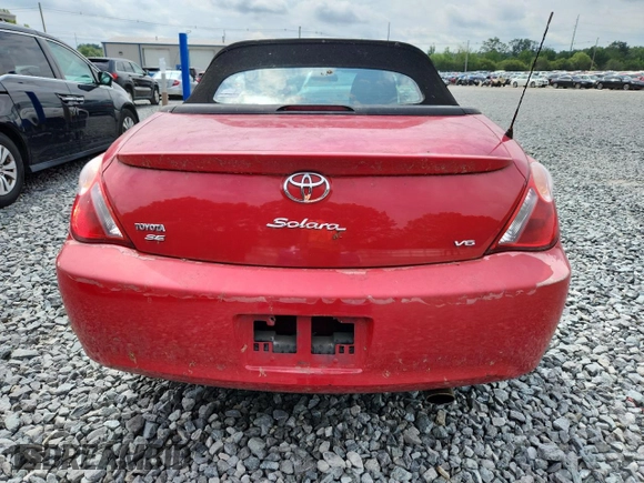 2006 Toyota Solara SE с VIN 4T1FA38P36U083771, выставлен на аукционе Copart как лот 63324375 с пробегом 136 500 миль миль и Чистый • Clean title. История ставок и продаж доступна на DreamBid. Изображение 6.
