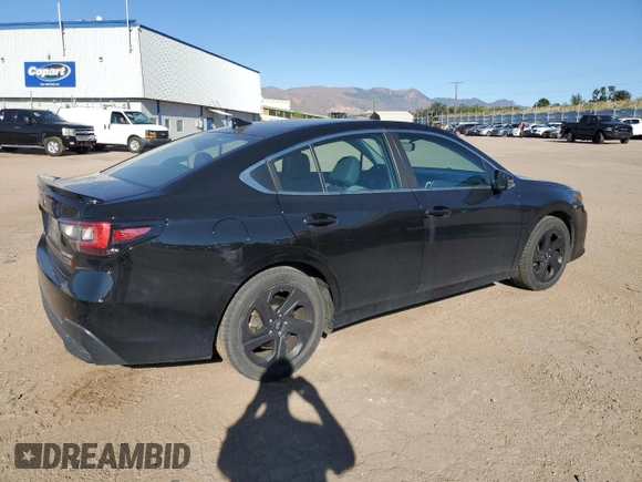 2022 Subaru Legacy Sport with VIN 4S3BWAH6XN3003290, listed as a Copart auction lot 70292284 with 46,850 mi miles and Salvage Title. Bid and sale history available at carsss.com. Image 3.