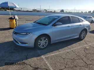 2015 Chrysler 200 Limited with VIN 1C3CCCAB1FN631569, listed as a Copart auction lot 63837915 with 132,552 mi miles and Clean title. Bid and sale history available at DreamBid. Image 1.