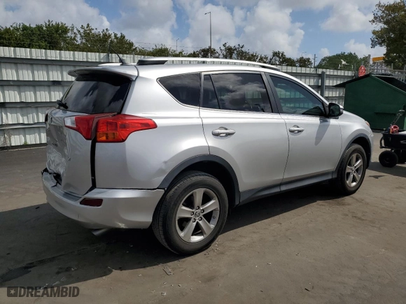 2015 Toyota RAV4 XLE with VIN 2T3WFREV2FW150326, listed as a Copart auction lot 51289285 with 80,711 mi miles and Salvage Title. Bid and sale history available at carsss.com. Image 3.