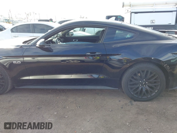 2021 Ford Mustang GT with VIN 1FA6P8CF5M5133808, listed as a IAAI auction lot 41500470 with 43,952 mi miles. Bid and sale history available at carsss.com. Image 15.