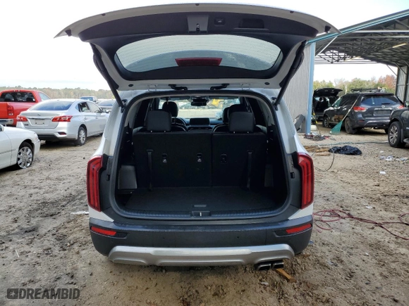 2021 Kia Telluride EX with VIN 5XYP34HC6MG139979, listed as a Copart auction lot 84918154 with NaN miles and Salvage Title. Bid and sale history available at carsss.com. Image 6.