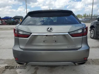 2021 Lexus RX with VIN 2T2HZMAA7MC197389, listed as a Copart auction lot 50637845 with 47,182 mi miles and Salvage Title. Bid and sale history available at carsss.com. Image 6.