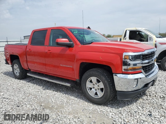 2016 Chevrolet Silverado 1500 LT with VIN 3GCUKREC8GG379208, listed as a Copart auction lot 53381765 with 91,530 mi miles and Salvage Title. Bid and sale history available at DreamBid. Image 4.