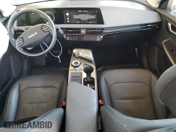 2022 Kia EV6 Wind with VIN KNDC34LAXN5067084, listed as a Copart auction lot 75246434 with 40,447 mi miles and Salvage Title. Bid and sale history available at carsss.com. Image 8.