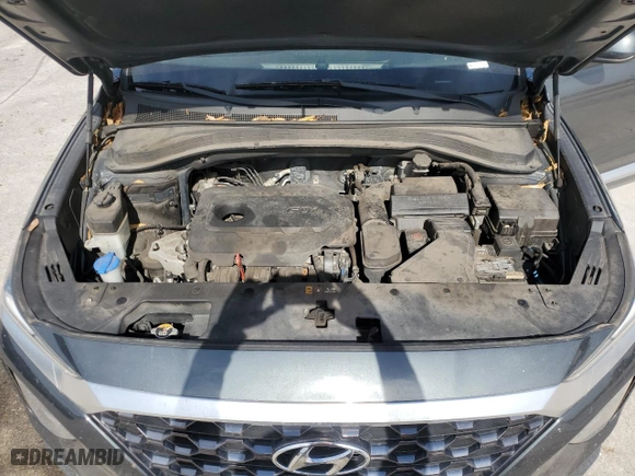 2019 Hyundai Santa Fe SE with VIN 5NMS23AD2KH081849, listed as a Copart auction lot 42798635 with 113,690 mi miles and Non Repairable. Bid and sale history available at carsss.com. Image 12.