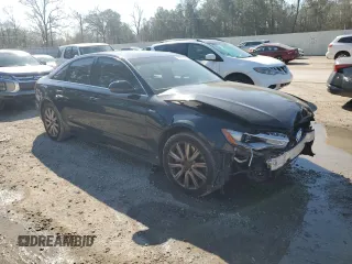 2013 Audi A6 3.0T Prestige with VIN WAUHGAFCXDN146708, listed as a Copart auction lot 48297395 with 94,776 mi miles and Salvage Title. Bid and sale history available at carsss.com. Image 4.