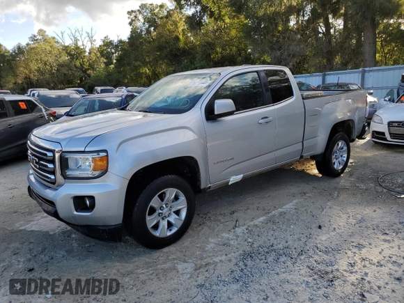 2018 GMC Canyon 2WD SLE with VIN 1GTH5CEA2J1136164, listed as a Copart auction lot 76719444 with 23,974 mi miles and Non Repairable. Bid and sale history available at carsss.com. Image 1.