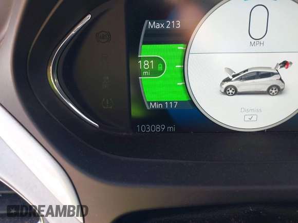 2018 Chevrolet Bolt EV Premier with VIN 1G1FX6S04J4116505, listed as a IAAI auction lot 42258808 with 103,089 mi miles and . Bid and sale history available at DreamBid. Image 16.