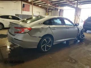 2019 Honda Accord Sport with VIN 1HGCV1F32KA172843, listed as a Copart auction lot 53883485 with 97,525 mi miles and Salvage Title. Bid and sale history available at DreamBid. Image 3.