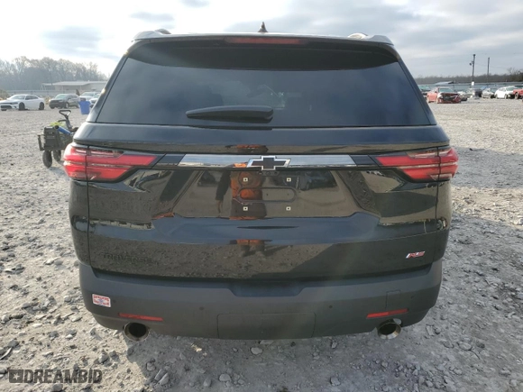 2022 Chevrolet Traverse RS with VIN 1GNERJKW7NJ182503, listed as a Copart auction lot 86653774 with 42,958 mi miles and Salvage Title. Bid and sale history available at carsss.com. Image 6.