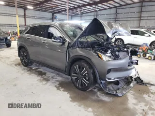 2021 Infiniti QX50 Luxe with VIN 3PCAJ5BA6MF123328, listed as a Copart auction lot 88411535 with 34,162 mi miles and Salvage title. Bid and sale history available at DreamBid. Image 4.