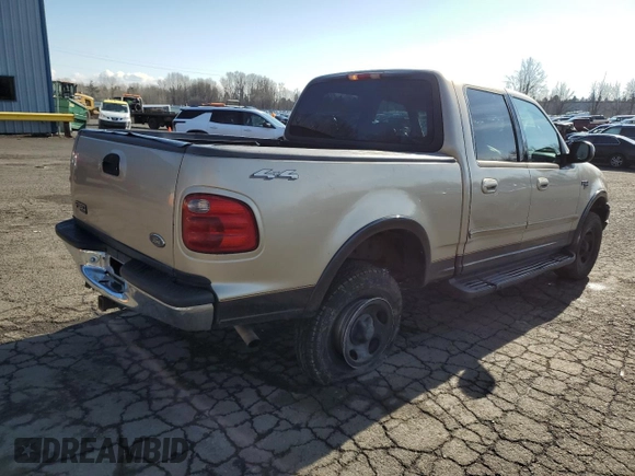 2001 Ford F-150 XLT with VIN 1FTRW08W71KD54778, listed as a Copart auction lot 44653415 with Not provided miles and Salvage title. Bid and sale history available at DreamBid. Image 3.
