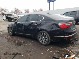 2015 Kia Cadenza Premium with VIN KNALN4D74F5182985, listed as a Copart auction lot 82197034 with 120,231 mi miles and Salvage Title. Bid and sale history available at carsss.com. Image 2.