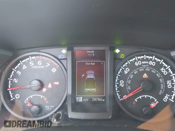 2019 Toyota Tacoma SR with VIN 5TFRX5GN3KX139213, listed as a IAAI auction lot 42261533 with 29,794 mi miles and . Bid and sale history available at DreamBid. Image 7.