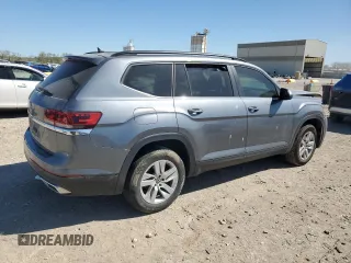 2021 Volkswagen Atlas S z VIN 1V2AP2CA4MC501931, wystawiony jako Copart lot #53485375 z przebiegiem Nie podano mil oraz Szkoda całkowita • Salvage title. Historia ofert i sprzedaży dostępna na DreamBid. Obrazek 3.