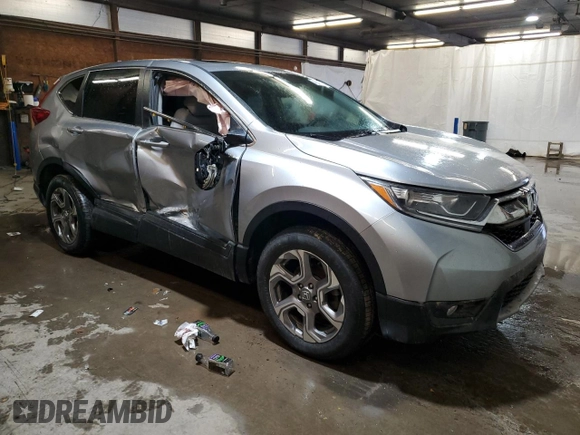 2018 Honda CR-V EX-L with VIN 7FARW2H86JE029019, listed as a Copart auction lot 45796675 with 116,101 mi miles and Salvage Title. Bid and sale history available at carsss.com. Image 4.