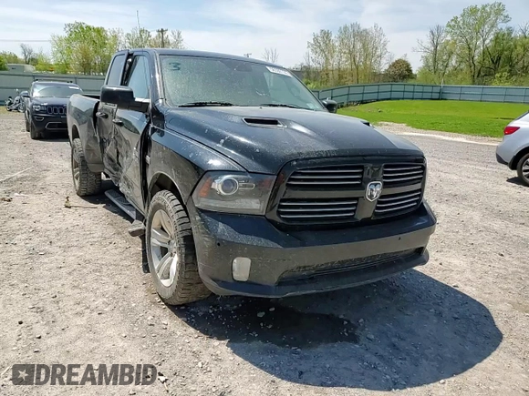 2014 Ram 1500 Sport z VIN 1C6RR7HTXES388636, wystawiony jako Copart lot #56590105 z przebiegiem Nie podano mil oraz Szkoda całkowita • Salvage title. Historia ofert i sprzedaży dostępna na DreamBid. Obrazek 13.