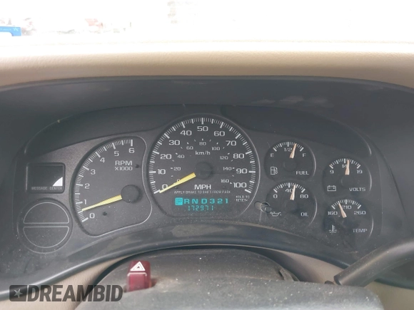 2001 Chevrolet Tahoe LS with VIN 1GNEK13T81J242596, listed as a IAAI auction lot 42177221 with 172,971 mi miles. Bid and sale history available at carsss.com. Image 7.