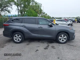 2023 Toyota Highlander L with VIN 5TDKDRAH6PS028110, listed as a IAAI auction lot 42427535 with 47,040 mi miles and . Bid and sale history available at DreamBid. Image 14.
