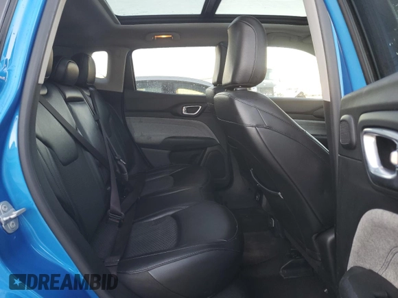 2022 Jeep Compass Latitude with VIN 3C4NJCBB7NT119404, listed as a Copart auction lot 81812534 with 48,743 mi miles and Salvage Title. Bid and sale history available at DreamBid. Image 11.