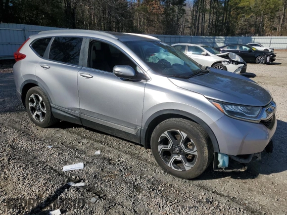 2018 Honda CR-V Touring with VIN 7FARW1H98JE039571, listed as a Copart auction lot 43695965 with 85,162 mi miles and Salvage Title. Bid and sale history available at DreamBid. Image 4.