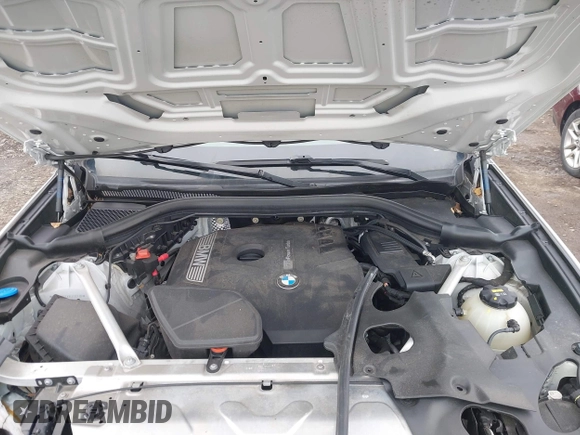 2019 BMW X3 xDrive30i with VIN 5UXTR9C5XKLE17238, listed as a IAAI auction lot 42030258 with 48,192 mi miles. Bid and sale history available at carsss.com. Image 10.