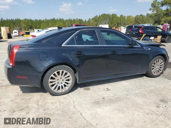 2012 Cadillac CTS Performance with VIN 1G6DK5E34C0125814, listed as a Copart auction lot 48924795 with 184,727 mi miles and Salvage Title. Bid and sale history available at DreamBid. Image 3.