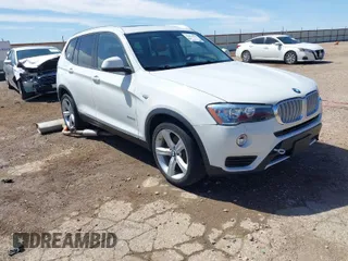 2017 BMW X3 sDrive28i with VIN 5UXWZ7C34H0V91202, listed as a IAAI auction lot 41871617 with 138,366 mi miles. Bid and sale history available at carsss.com. Image 1.