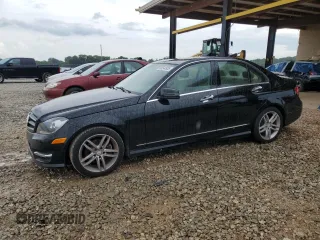 2014 Mercedes-Benz C 250 Sport with VIN WDDGF4HB5EA937668, listed as a Copart auction lot 60544955 with 213,372 mi miles and Salvage title. Bid and sale history available at DreamBid. Image 1.