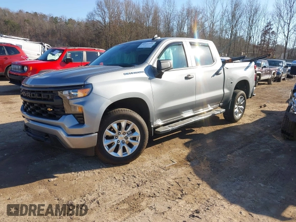 2023 Chevrolet Silverado 1500 Custom with VIN 1GCPDBEK8PZ289983, listed as a IAAI auction lot 41457244 with 26,980 mi miles and . Bid and sale history available at DreamBid. Image 17.
